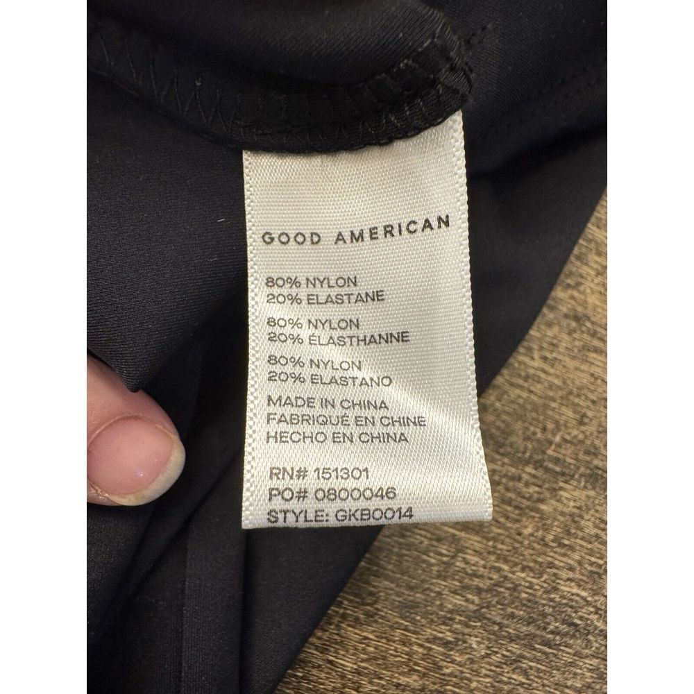 GOOD AMERICAN SCUBA PULL ON FLARE Black Size 3XL 6 Yoga Career - Picture 6 of 8
